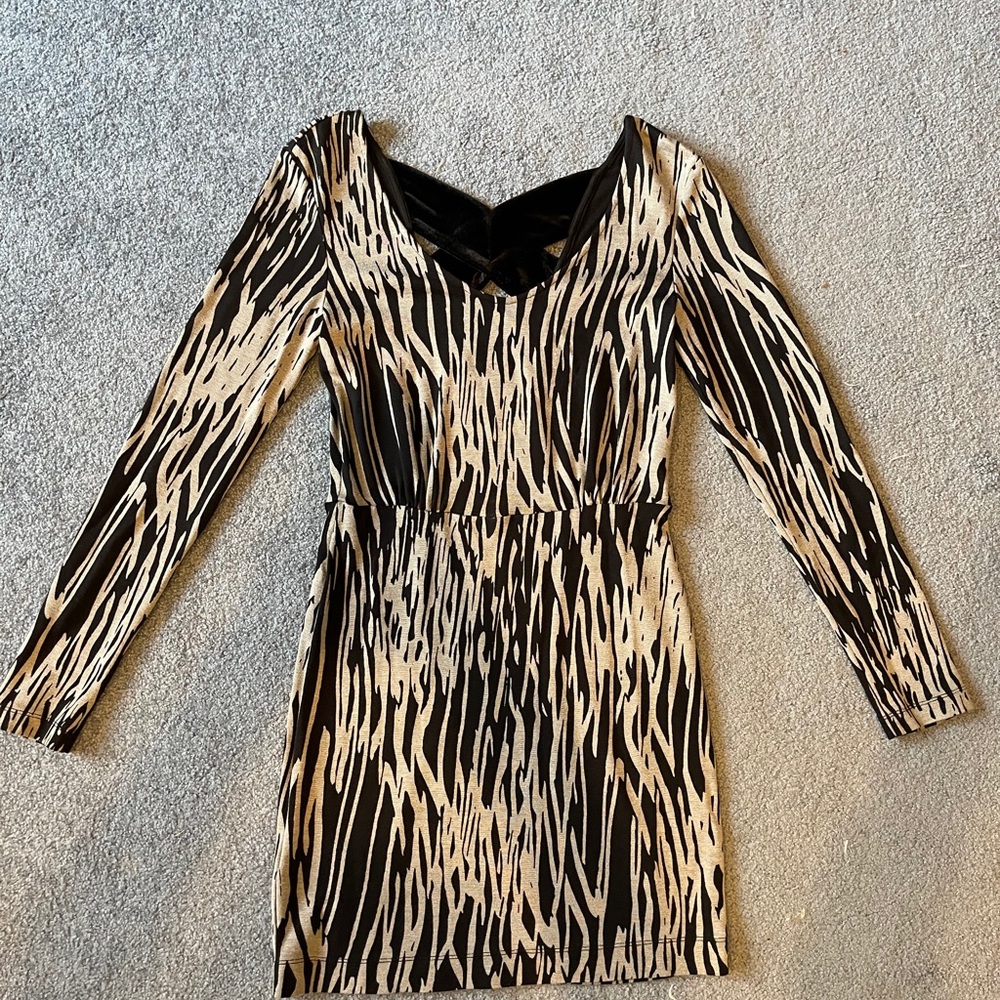 BCBGeneration Animal Print Dress